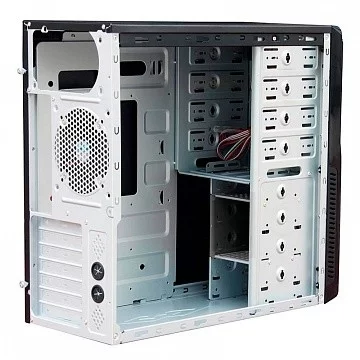 MidiTower Powerman BA831BK Black ______ 2*USB3.0+A(HD) Mid-ATX (без блока питания) (6131892) фото 3