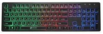 Клавиатура Оклик 510ML черный USB slim Multimedia LED (1011965)