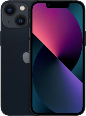 Смартфон Apple A2481 iPhone 13 mini 128Gb 4Gb темная ночь моноблок 3G 4G 1Sim 5.4 1080x2340 iOS 16 12Mpix 802.11 a/b/g/n/ac/ax NFC GPS GSM900/1800 GSM1900 TouchSc Protect (MLHM3LL/A)