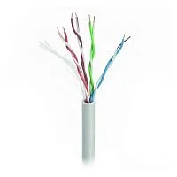 Кабель Cablexpert UPC-5004E-SOL UTP5e, 4 пары, 0.48 мм, CCA, однож., 305 м, серый (050630)