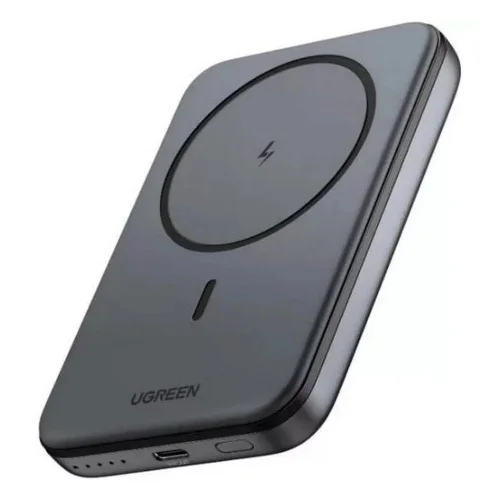 Внешний аккумулятор UGREEN PB561 (25919) 10000mAh Magnetic Wireless Power Bank. Цвет: серый космос (25919_)