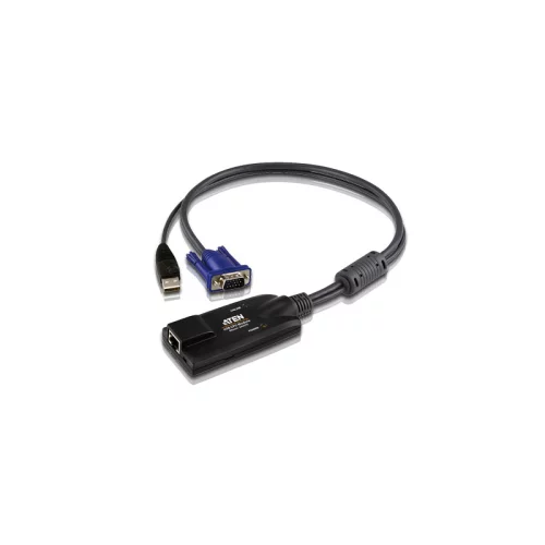 Модуль удлинителя, SVGA+KBD+MOUSE USB, 40 метр., для подкл. комп. к перекл. KH15xxA/ KH15xxAi/ KL15xxA/ KH25xxA, макс.разреш. 1600х1200, RJ45+HD-DB15+USB A-тип, Female+2xMale, без Б.П., (DDC2B)/ ATEN/ US (KA7570)