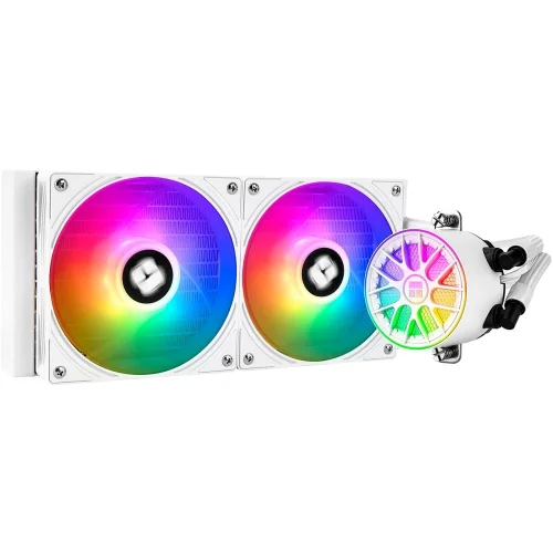 Thermalright Система водяного охлаждения Aqua Elite 240 V6 ARGB White / 2x120mm ARGB PWM Fans / TRAE240V6AW