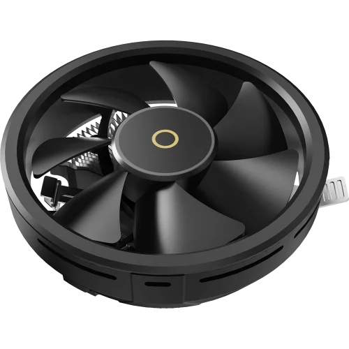 Кулер для процессора/ CPU Cooler Ocypus Beta A10 BK (75W, 3-pin, 67mm, Al, 1x124mm, 40CFM, 29.5dBA, 2000RPM, S: 1851/ 1700/ 115X/ 1200, AM5/ AM4, black) (BETA-A10-BK1NNWN00X-GL)