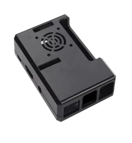 Корпус ACD RA187 Корпус ACD Black ABS Plastic Case w/ GPIO port hole and Fan holes for Raspberry Pi 3 B, (RASP1788) (494446)