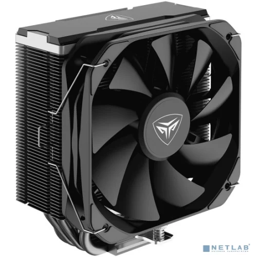 PCCooler K6 BK S115X/ 1200/ 1700/ AM4/ AM5 (20 шт/ кор, TDP 240W, 130mm PWM FAN, 6 тепловых трубок 6мм, 400-1600RPM, 18-29dBa)
