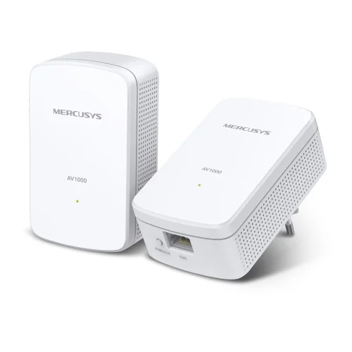 Сетевой адаптер HomePlug AV Mercusys MP500 KIT AV1000 Gigabit Ethernet (упак.:2шт)