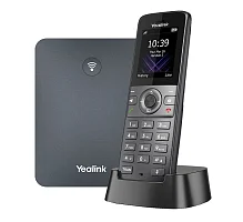 телефон YEALINK W74P (база W70B+трубка W74H) до 10 SIP-аккаунтов, до 10 трубок на базу, до 20 вызовов, шт (W74P#TRL)
