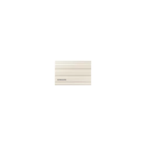Внешние HDD и SSD/ Samsung External SSD T7 Shield, 2TB, Type C-to-C/A, USB 3.2 Gen2, R/W 1050/1000MB/s, IP65, 88x59x13mm, 98g, Beige (12 мес.)
