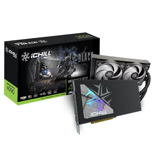 RTX4090 ICHILL BLACK 24GB GDDR6X 384-bit DPx3 HDMI Water Cooling RTL (C4090B-246XX-18330005)
