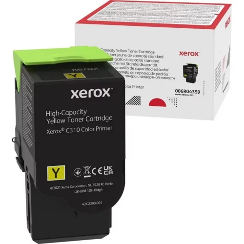 Тонер-картридж увеличен емк желтый Xerox C310/C315/ High Capacity Y Xerox C310/C315 (006R04371)