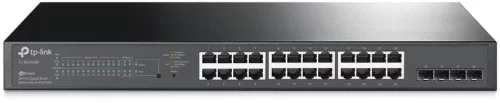 Коммутатор/ 28-Port Gigabit Smart Switch with 24-Port PoE+, 24? Gigabit PoE+ Ports, 4? Gigabit SFP Slots (SG2428P)