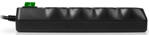 Сетевой фильтр SVEN SF-08E-16, 3 м 8 розеток с защитными шторками, 16А (SV-021610) фото 3