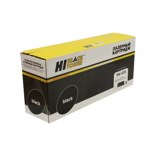 Тонер-картридж Hi-Black HB-TK-435, черный, 15000 страниц, для Kyocera TASKalfa 180/ 181/ 220/ 221 (40109162)