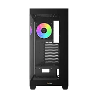корпус Ocypus Gamma C72 BK ARGB, ATX, USB3.0*1+USB2.0*2, SIDE 3x120mm ARGB, REAR 1x120mm ARGB