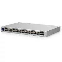Коммутатор/ UniFi Switch 48 is a configurable Gigabit Layer 2 switch with 48 Gigabit Ethernet ports and 4 SFP ports (USW-48)
