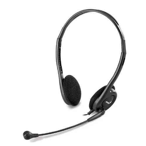 Гарнитура проводная GENIUS HS-200C + Single Jack Cable (Jack 3.5mm, кабель 1,5м) (31710151104)