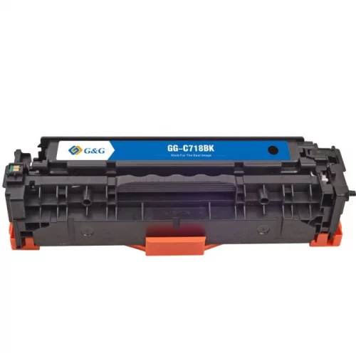 Картридж лазерный G&G GG-C718BK черный 3400 страницы для Canon MF8330i/ MF8330/ MF8350/ LBP7200 фото 2
