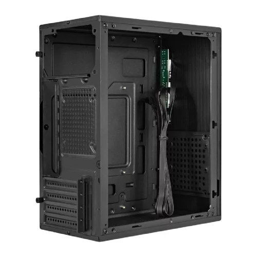 Exegate EX299061RUS Корпус Minitower ExeGate BAA-303M (mATX, без БП, 2*USB, HD Audio, черный) фото 3