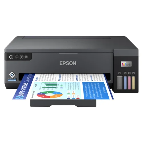 Принтер струйный Epson EcoTank L11050 (C11CK39505) A3+ WiFi черный фото 2