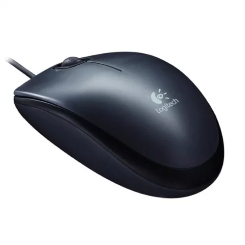 Мышь Logitech M100, Wered, USB, Dark Grey (910-005003) фото 2