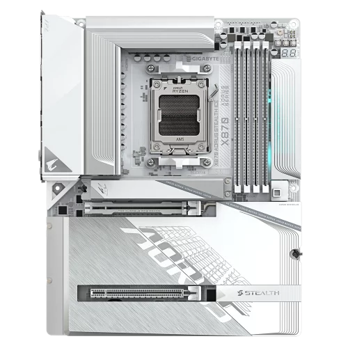Материнская плата Gigabyte X870 AORUS STEALTH ICE, RTL фото 2