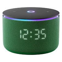 Умная колонка Яндекс Станция Мини 3 Про с Алисой, Zigbee, зеленый, YNDX-00059GRN