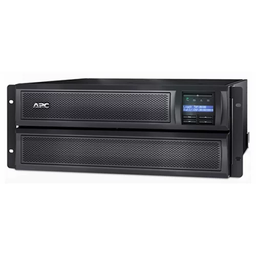 ИБП APC Smart-UPS X 3000VA/ 2700W, 4U/ Tower, Line-Interactive, LCD, 8x C13 (220-240V), 3x C19, SmartSlot, USB, COM, EPO, HS repl. batt. (SMX3000HV) фото 3