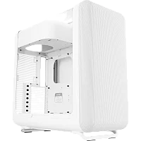 Корпус без блока питания/ Case HYTE X50, Midi-Tower, TG, no fans, 2xUSB-A 3.2, 1xUSB Type-C, E-ATX, ATX, mATX, mITX White Snow (CS-HYTE-X50G-WW)