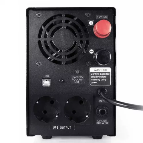 Источник бесперебойного питания/ Powercom UPS Infinity INF-500, black, 500VA/300Wt фото 4