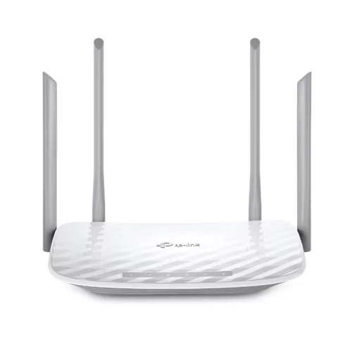 *Двухдиапазонный Wi Fi роутер TP-Link EC220-F5, AC1200, до 300 Мбит/ с на 2,4 ГГц + до 867 Мбит/ с на 5 ГГц, 4 антенны, 1 порт WAN 10/ 100 Мбит/ с + 4 порта LAN 10/ 100 Мбит/ с