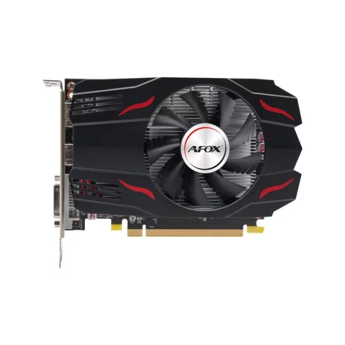 Видеокарта Afox RX550 4GB GDDR5 128bit DVI DP HDMI 1FAN RTL (AFRX550-4096D5H5) фото 2