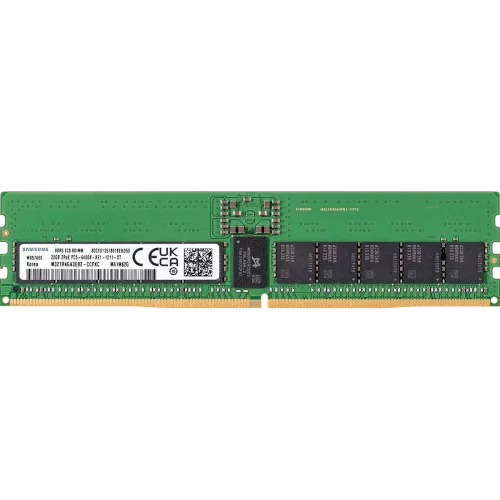 Память оперативная/ Samsung DDR5 32GB RDIMM 6400 (M321R4GA3EB2-CCPPF)