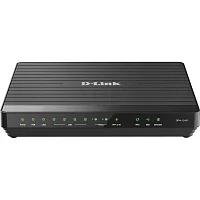 Маршрутизатор/ DPN-124G GPON ONT Wi-Fi N300 Router, GPON WAN, 4x1000Base-T LAN, 2x3.5dBi internal antennas, 2FXS+USB ports, Ethernet WAN support (DPN-124G/2S1U/A1A)