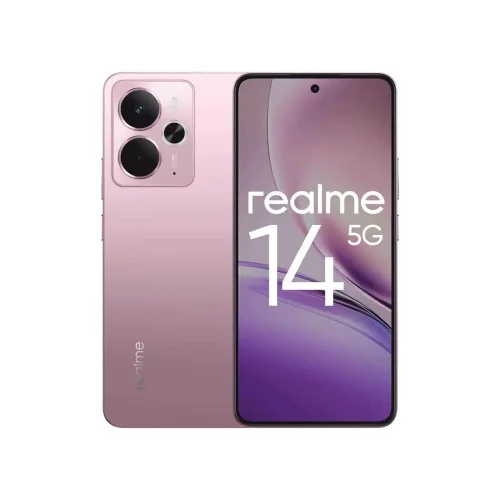 Смартфон Realme 14 5G 12+256 RMX5070 12+256 розовый (RMX5070 12+256 PINK)