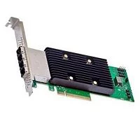 HBA-адаптер Broadcom 9600-16e SGL (05-50118-00) PCIe v4 x8 LP, Tri-Mode SAS/ SATA/ NVMe 24G HBA, 16port (4*ext SFF8674), RTL (05-50118-00002 / 03-50118-00002)