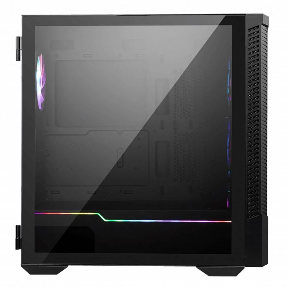 Корпус MSI MPG VELOX 100R 2xUSB 3.0, 1xType C, 4x120mm ARGB Fan, ARGB Control Board, Tempered Glass Window, Glass Front Panel, Brown Box (829315) (306-7G18R21-809) фото 2