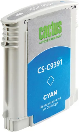 Картридж струйный Cactus CS-C9391 №88 голубой (29мл) для HP DJ Pro K550 с чипом