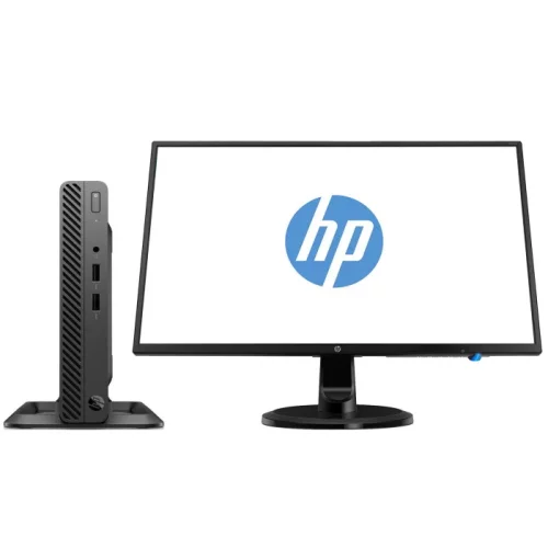 Компьютер с монитором HP Bundles 260 G3 DM/ Core i3 10110U/ 8GB/ 256GB SSD/ noODD/ BT/ WiFi/ Win10Pro + Monitor 23.8 P24v (260P5ES)