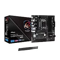 Материнская плата ASROCK B760M PG LIGHTNING WIFI, LGA1700, B760, 4*DDR5, 4*SATA, 3*M.2, 3*USB 3.2, 2*USB 2.0, Type-C, 2*PCIx16, 1*M.2 (Key E) HDMI+DP, mATX