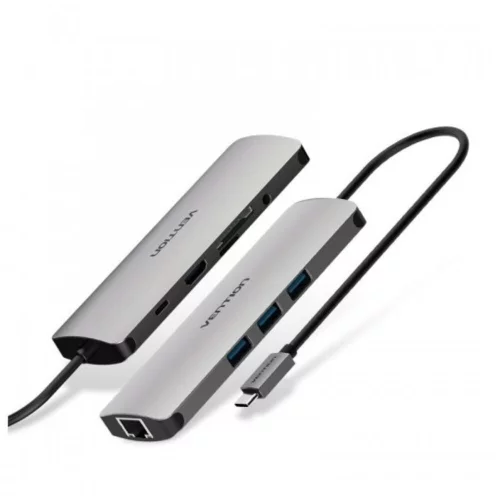 Мультифункциональный хаб Vention USB Type C 9 в 1 (TPYBB)