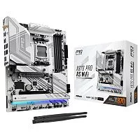Материнская плата ASROCK X870 PRO RS WIFI, AM5, X870, 4*DDR5, 4*SATA, 3*M.2, 6*USB 2.0, 4*USB 3.2, Type-C, 2*PCIx16, 1*M.2 (Key E), HDMI, ATX