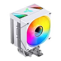 Кулер для процессора/ CPU Cooler JONSBO CR-1400 V2 ARGB (180W, 4-pin PWM, 133mm, Al/ Cu, 4x6mm, ARGB, 1x92mm, 38.2CFM, 33.8dBA, 2200RPM, S: 1700/ 1200/ 115X, AM4/ AM5 White) (CR-1400 V2 ARGB WHITE)
