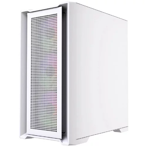 Powercase Alisio Micro X4W V2 LE, Tempered Glass, 4х 120mm ARGB PWM fans, белый, mATX [без встроенного хаба] (CAMCXW-A4-LE) фото 3