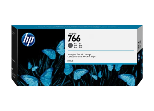 Картридж Cartridge HP 766 для HP DesignJet XL 3600 MFP, 300 мл, серый (P2V93A)