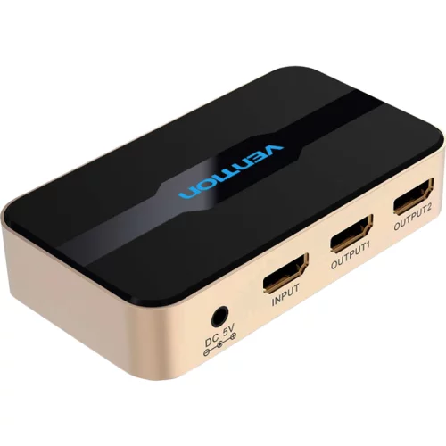 Разветвитель - сплиттер Vention HDMI 19F/2x19F на 2 монитора (ACBG0)