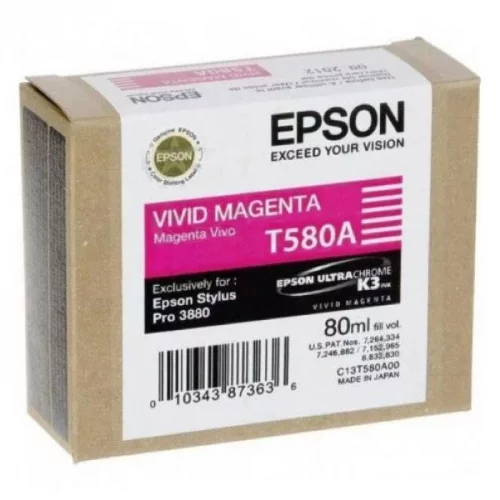 Картридж/ Epson SP 3880-80ml Vivid Magenta (C13T580A00)
