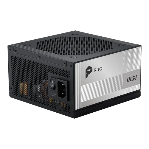 Блок питания MSI PRO A850PL PCIE5 850W, 80+ Platinum, полностью модульный, ATX 3.1, PCIE5.1, RTL (306-7ZPLY11-HD8)