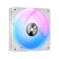 Вентилятор для корпуса Ocypus Delta F12 WH ARGB, 120x120x25mm, 4-PIN PWM, 500-2000 RPM, 29 DBA MAX, HYDRO BEARING