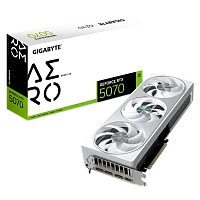 Видеокарта Gigabyte RTX5070 AERO 12GB GDDR7 192bit 3xDP HDMI 3FAN RTL (GV-N5070AERO-12GD)